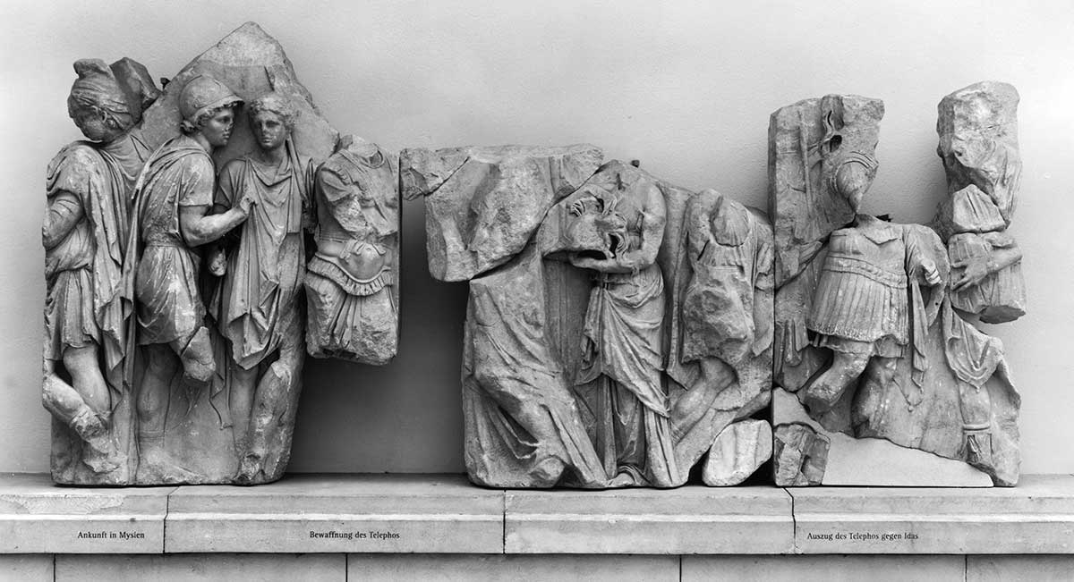 telephus frieze pergamon altar