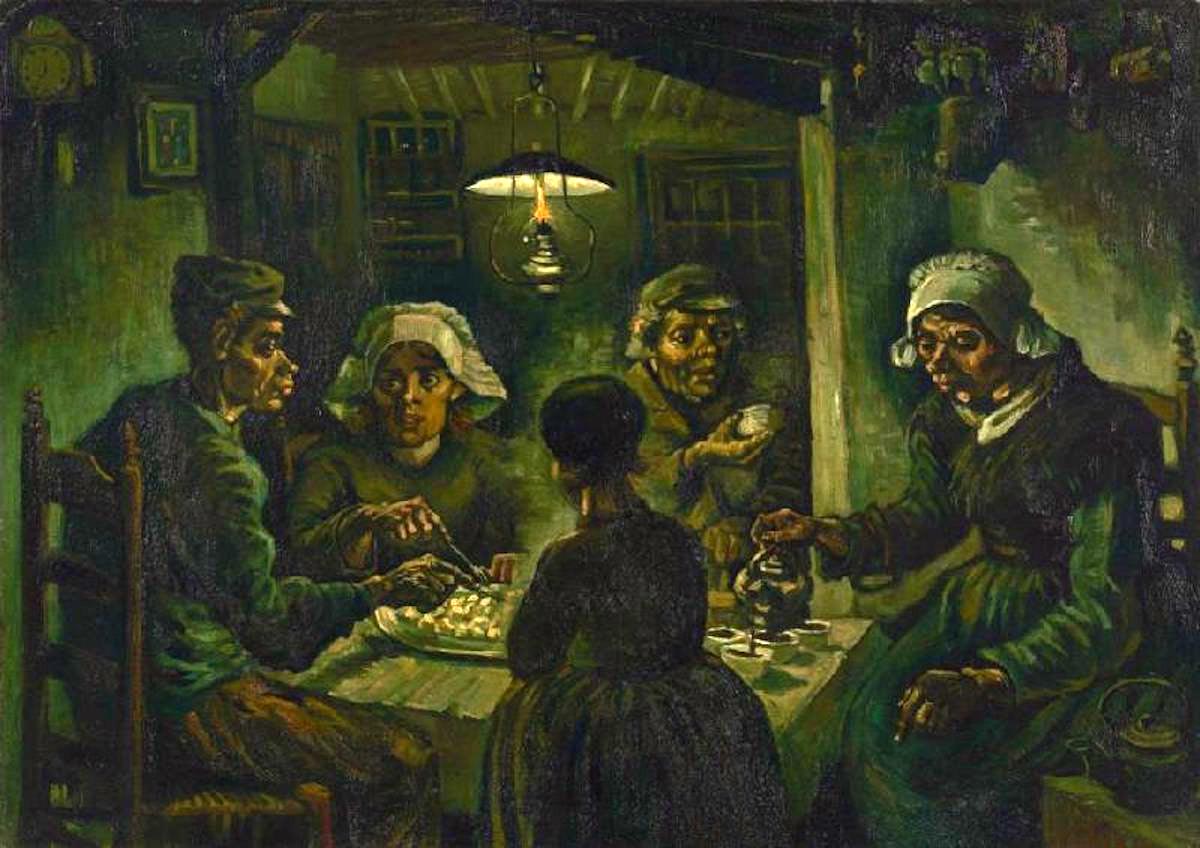 van gogh potato eaters