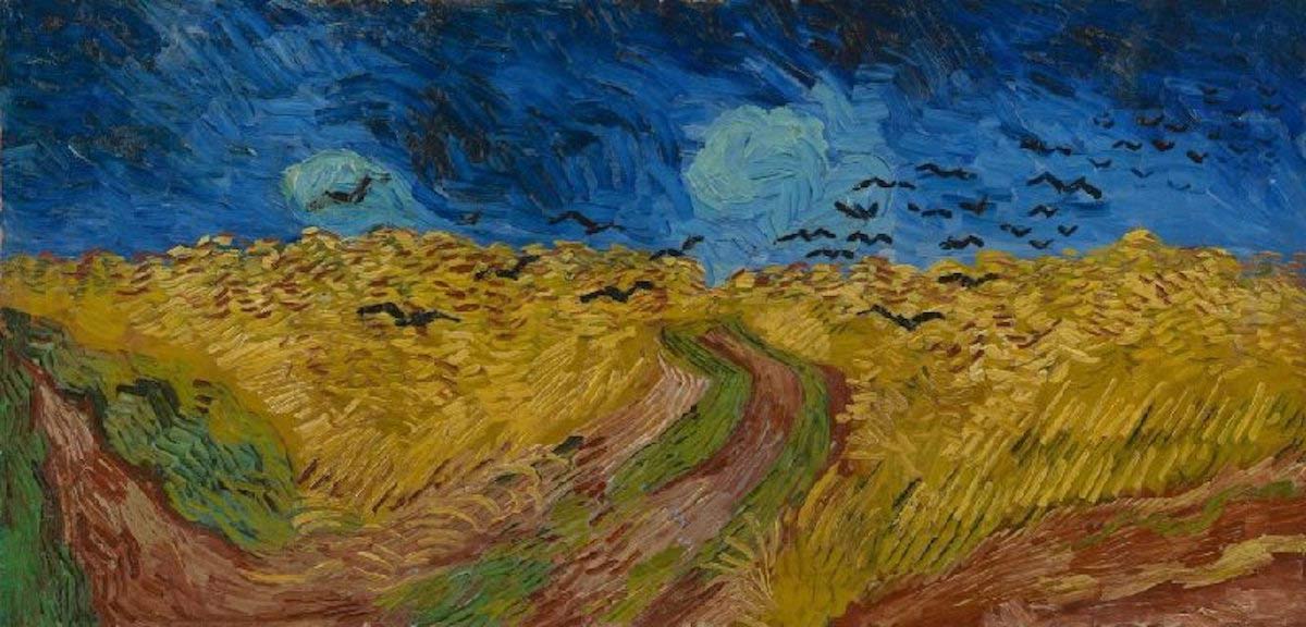 van gogh wheatfield with crows