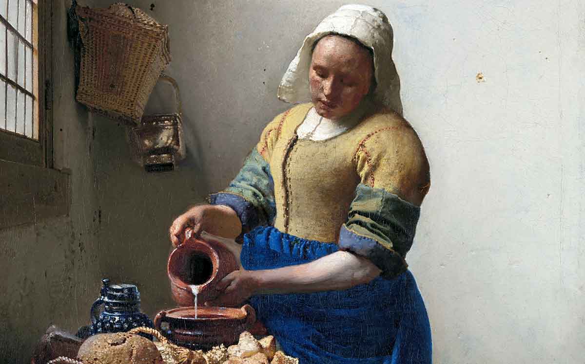 vermeer the milkmaid