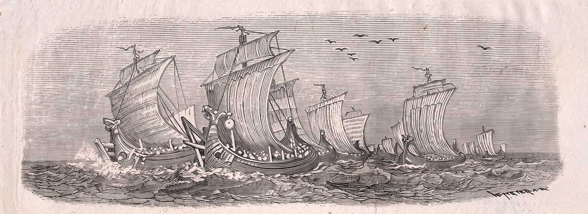 viking ships ragnar