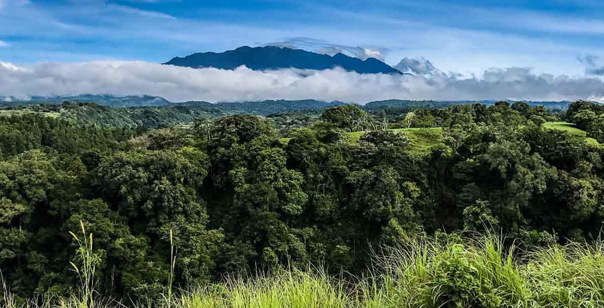 Clouds surrounding Volcán Barú