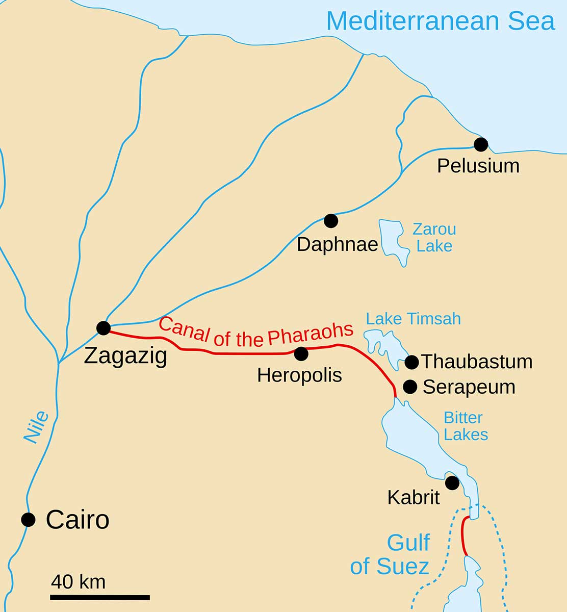 ancient suez canal
