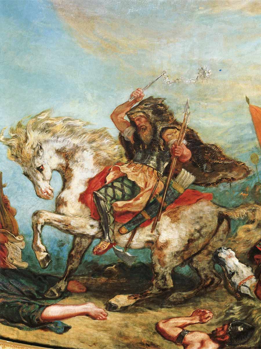 attila hun delocroix