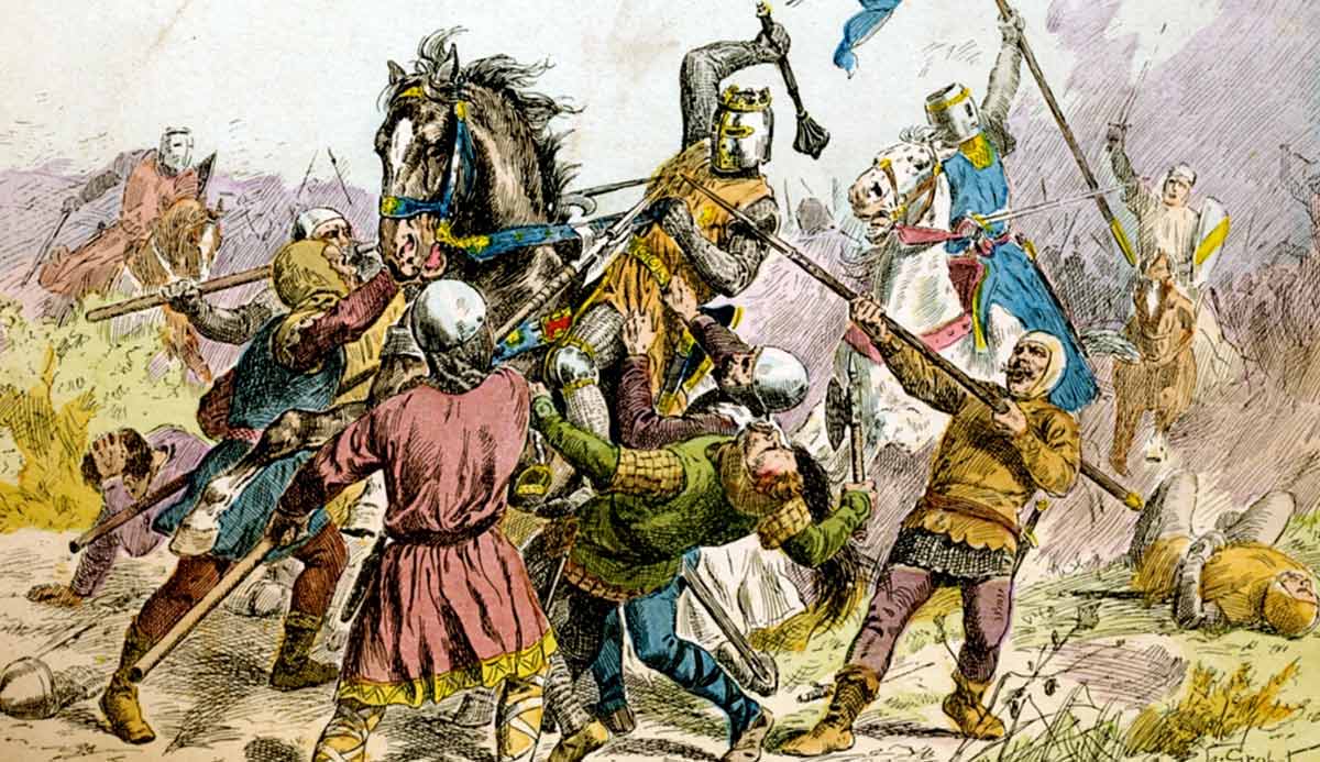 battle of bouvines illustration