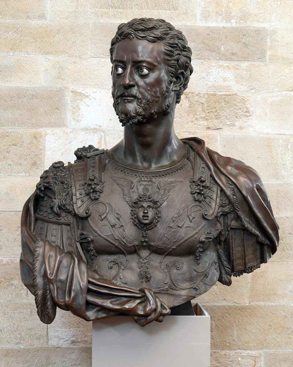 benvenuto cellini bust cosimo medici portrait