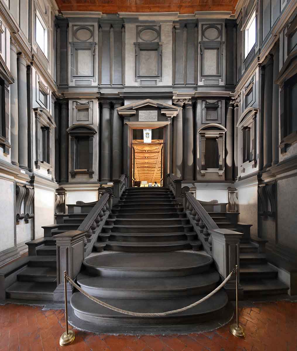 biblioteca laurenziana michelangelo mannerism architecture