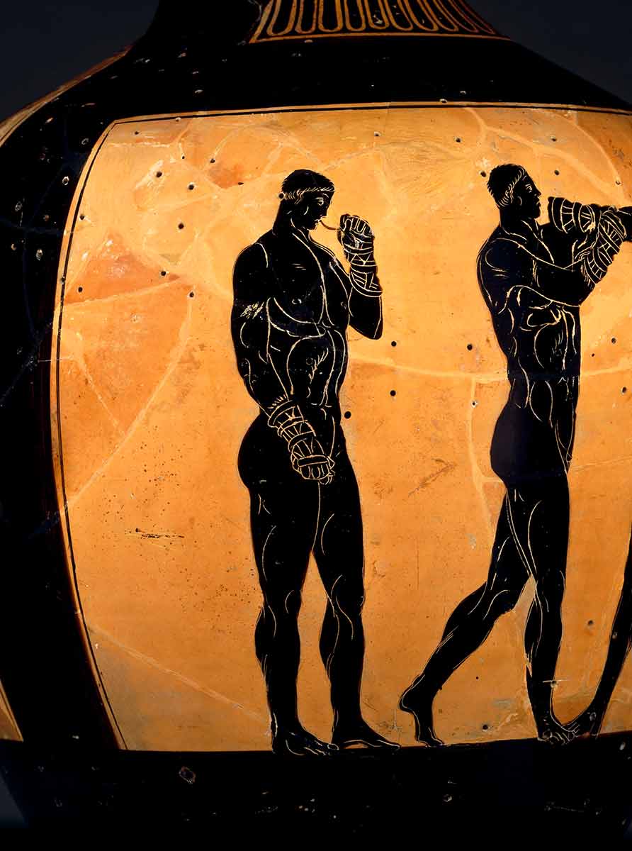 boxing amphora ephadorus