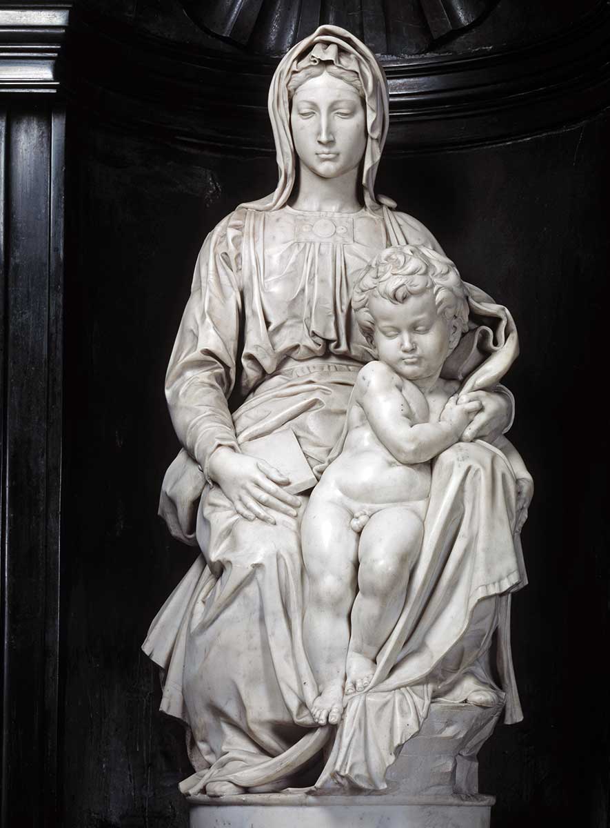 bruges madonna michelangelo sculpture