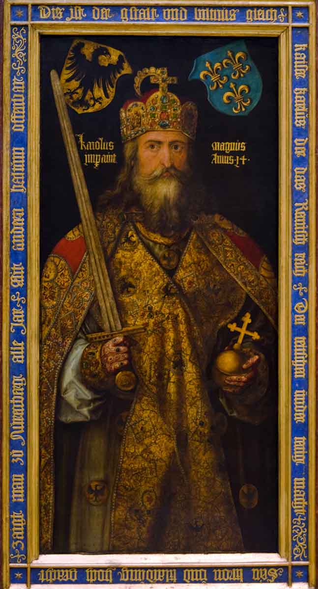 charlemagne emperor portrait