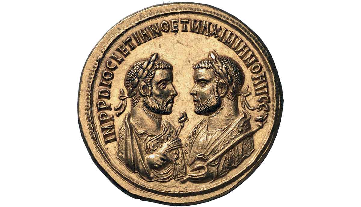 coin diocletian maximianus