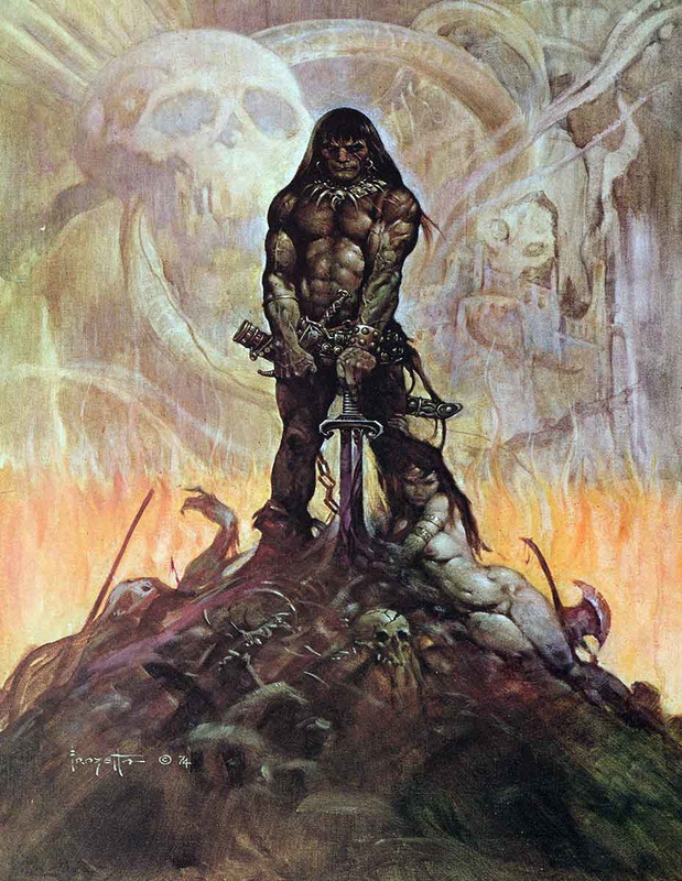 conan the barbarian frank frazetta