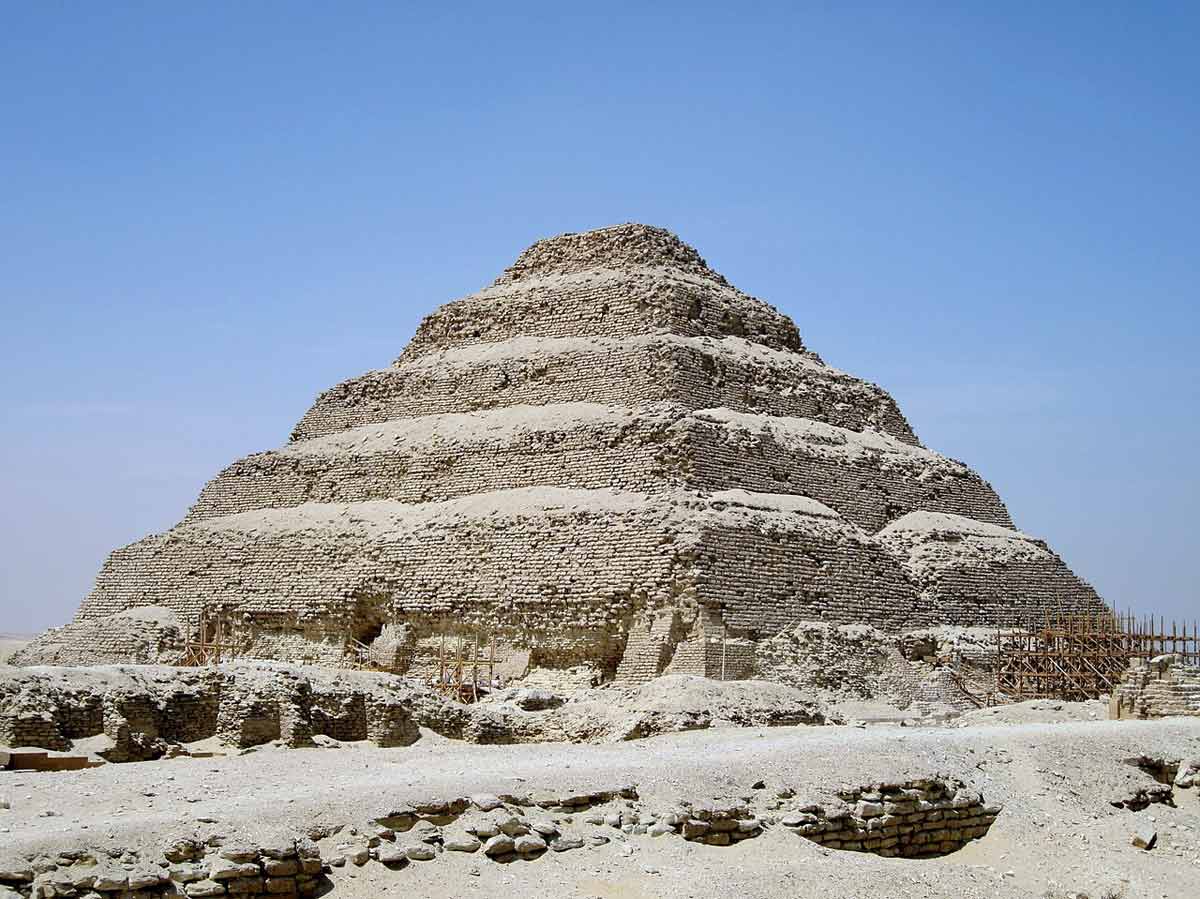djoser pyramid imhotep tomb