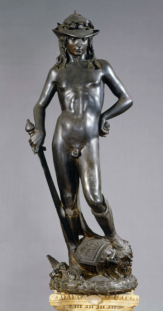 donatello david renaissance sculpture bronze