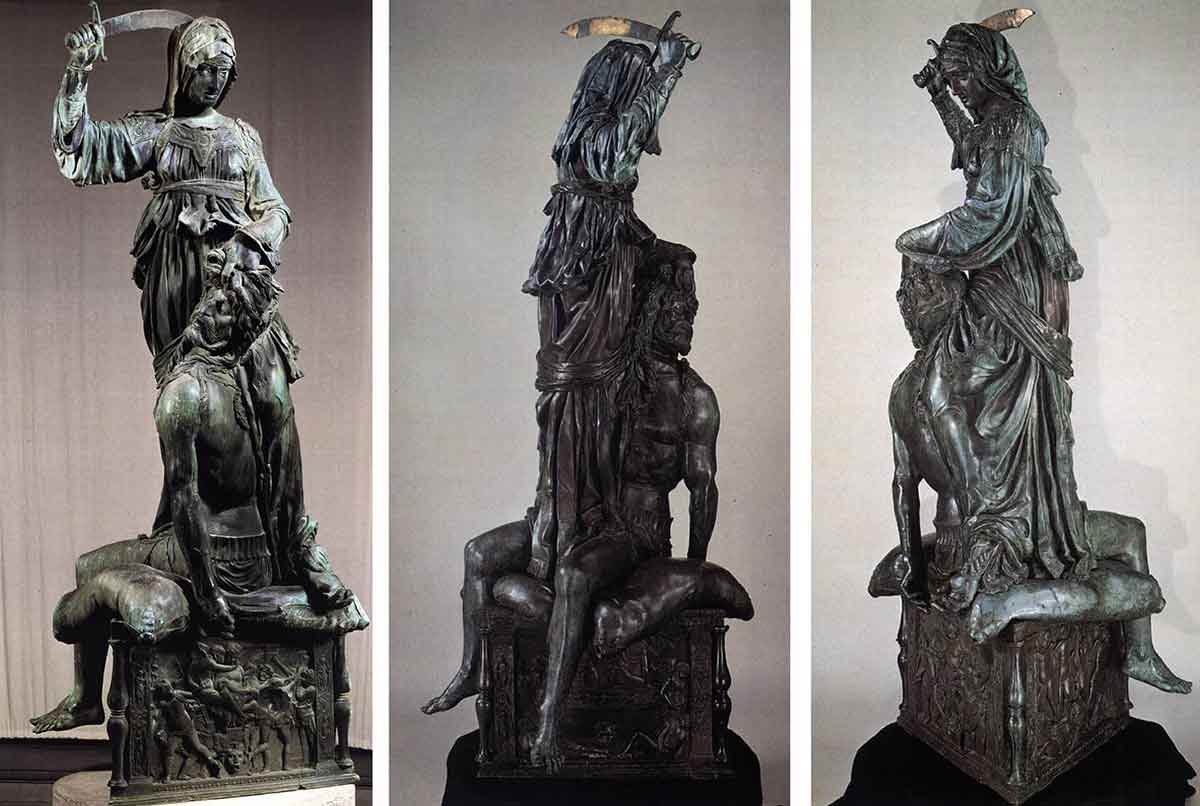 donatello judith holofernes bronze political sculpture