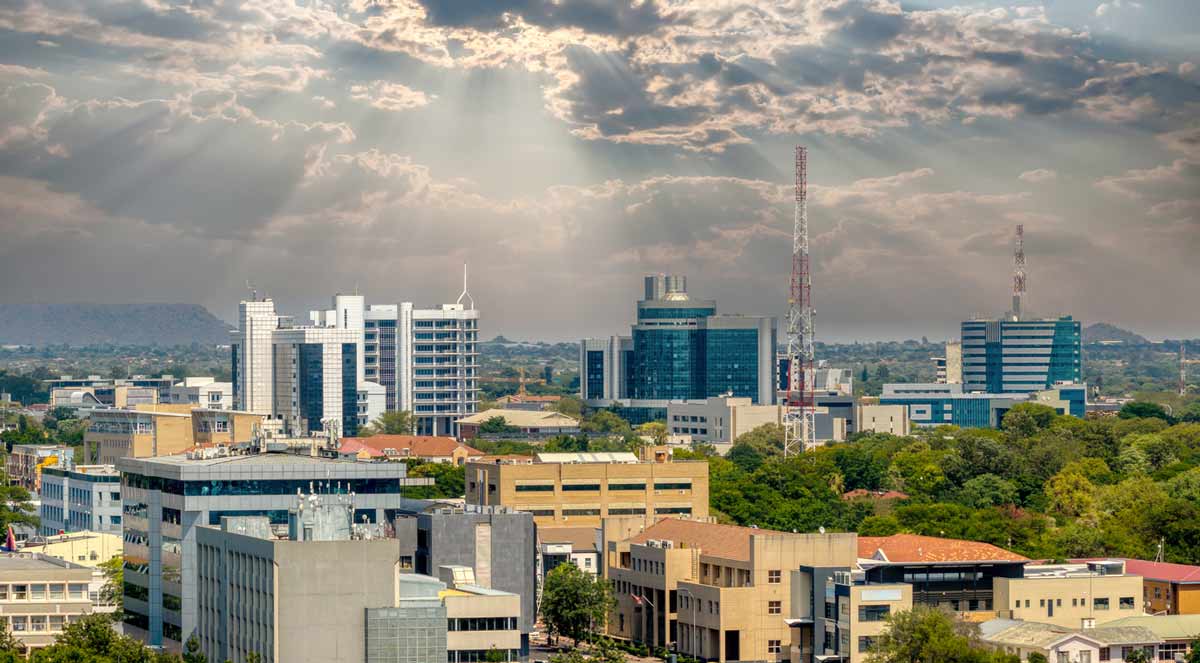 Gaborone aerial view. Source: Istock