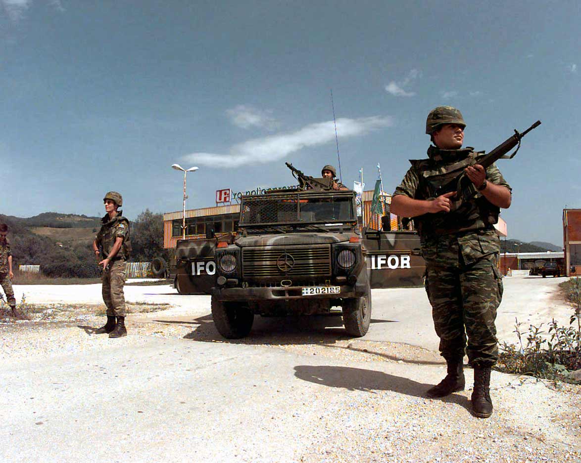 greek army ifor