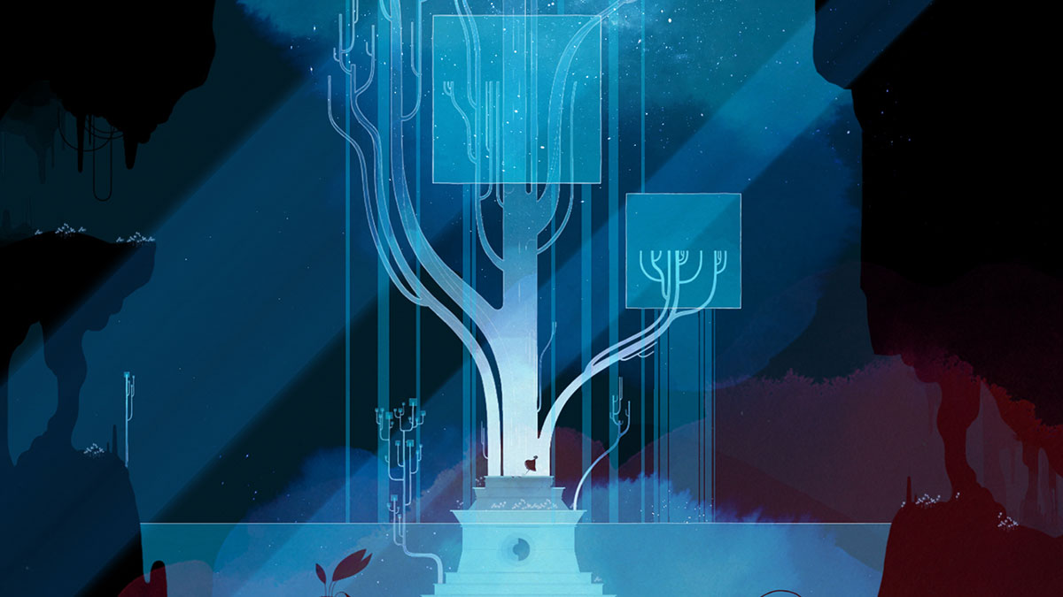 gris blue scene