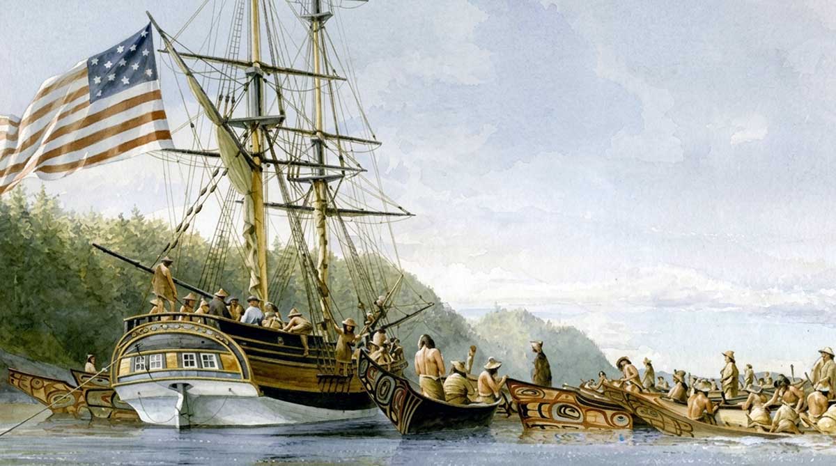 haida trade american