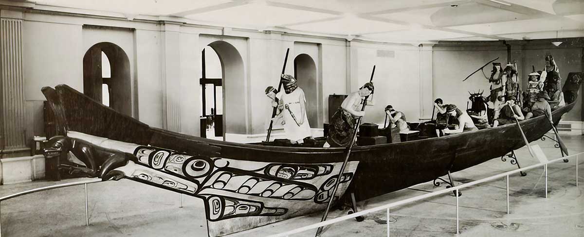 haida tree canoe