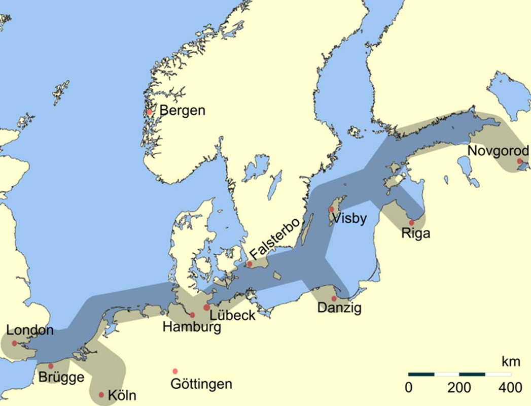 hanseatic trade network