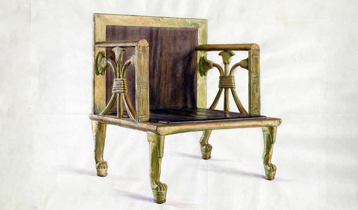hetepheres armchair image