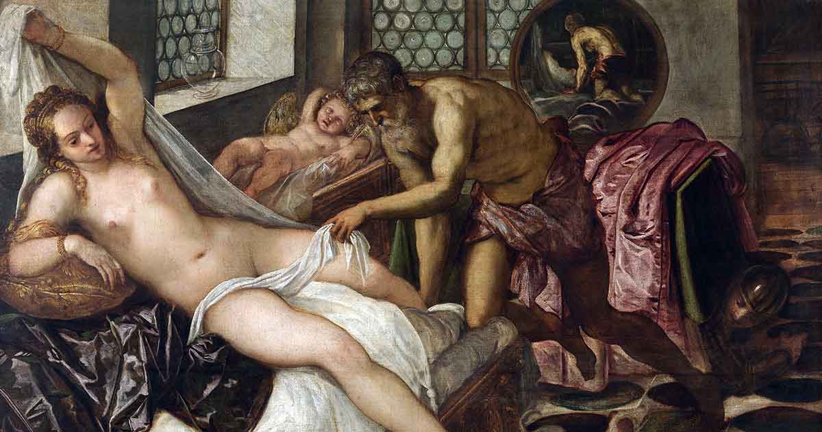 jacopo tintoretto cupid venus michelangelo emulation
