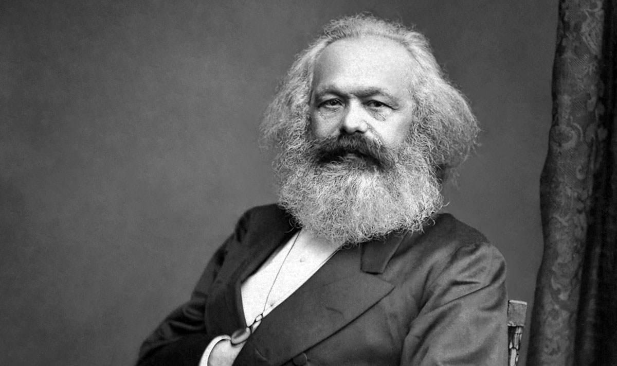 karl marx portrait