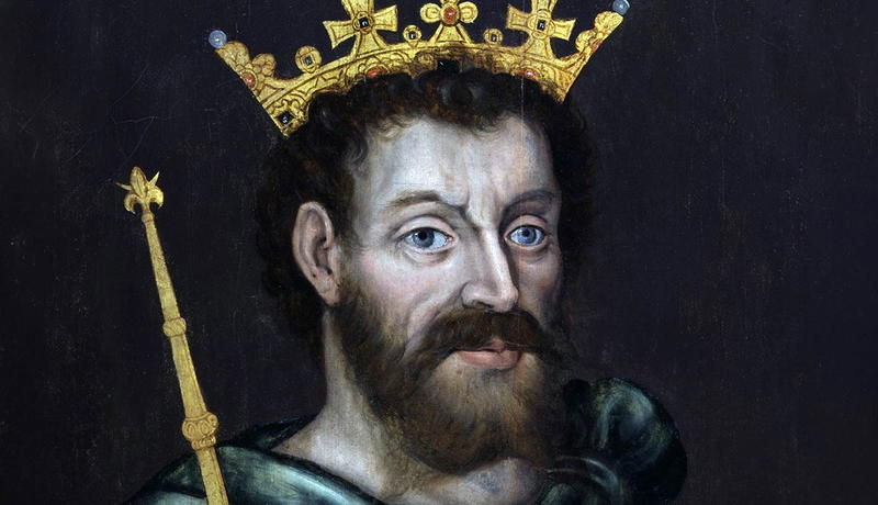 portrait king john England