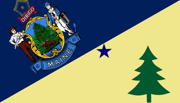 maine flag feature