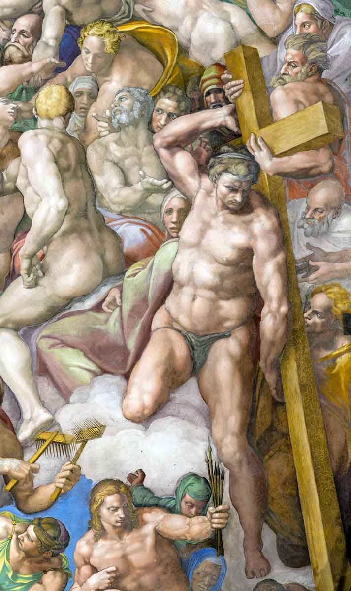 mary magdalene last judgement identification sistine chapel