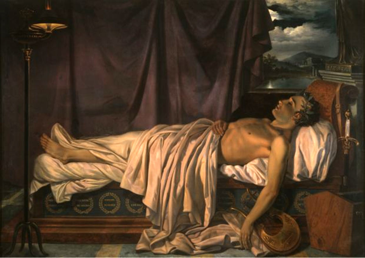 odevaere byron death bed