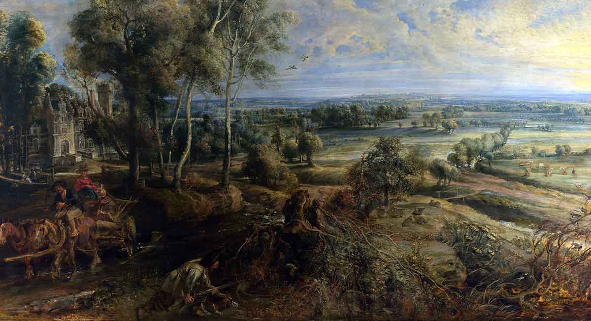 peter paul rubens het steen painting