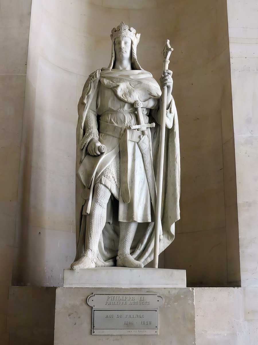 philip augustus statue