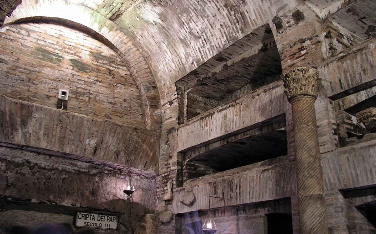 pope callixtus catacombs