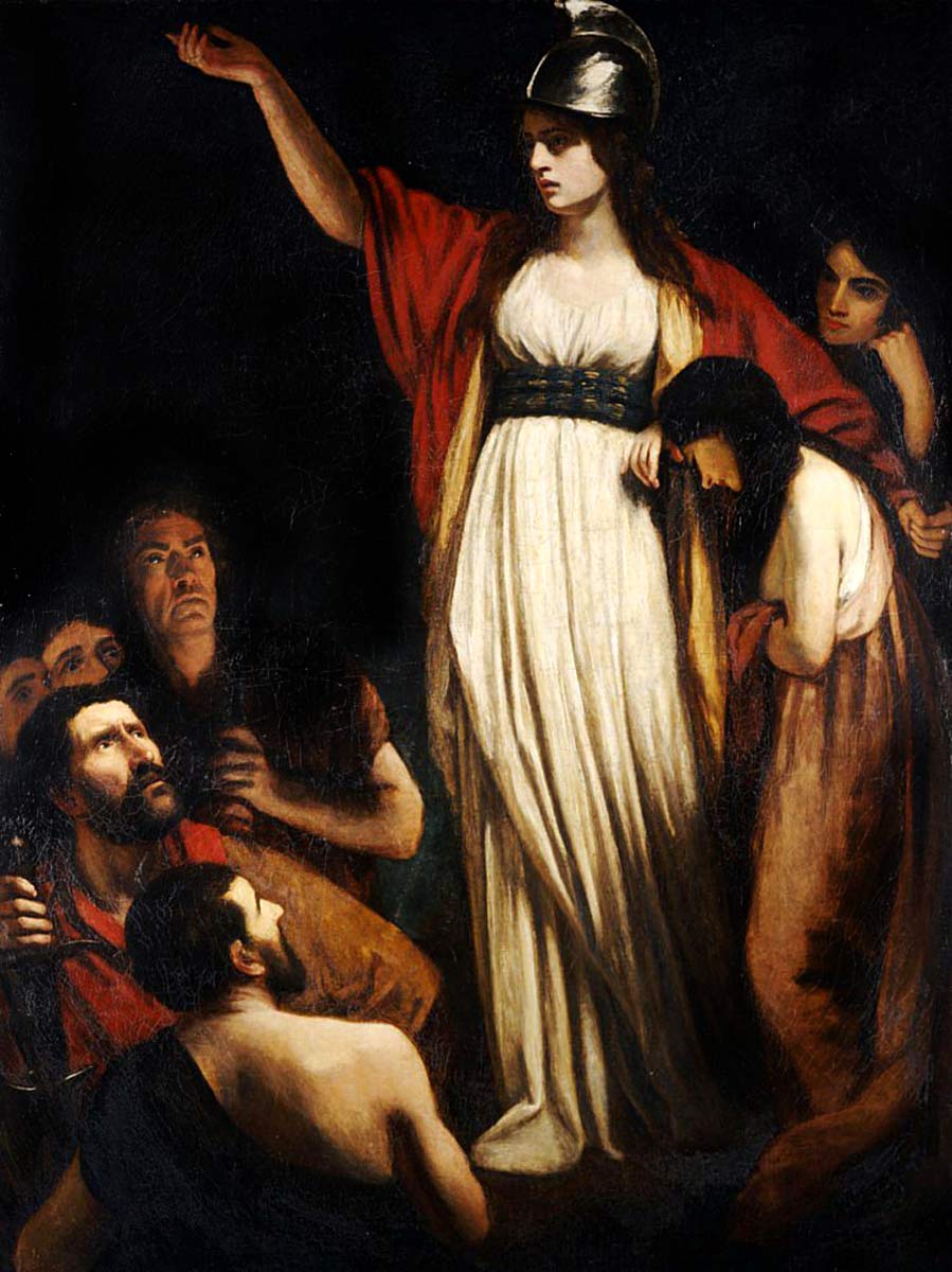 queen boudica john opie missing tombs