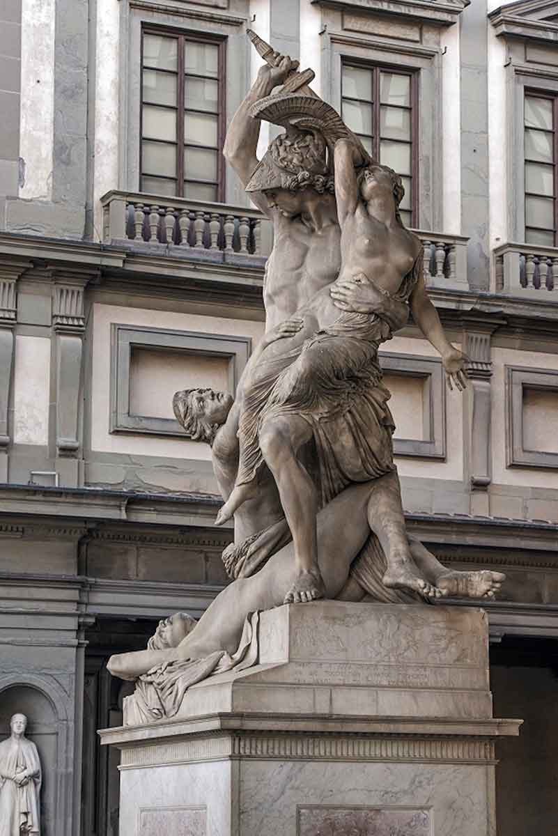 rape polyxena loggia lanzi florence monument mysogyny