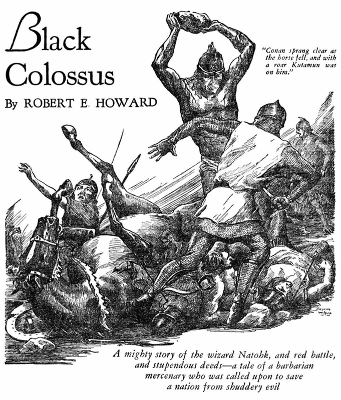 robert e howard black colossus