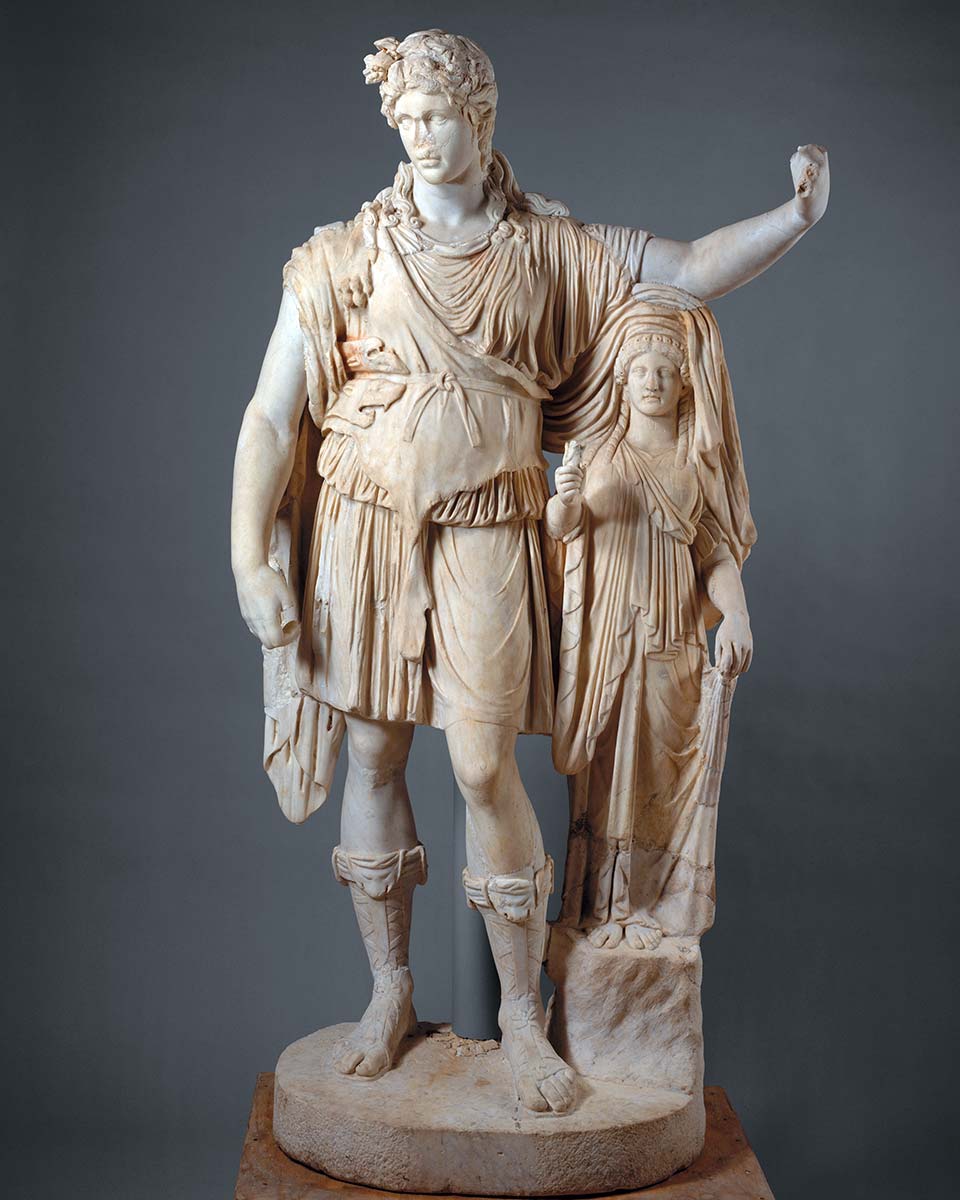 roman dionysus female figure