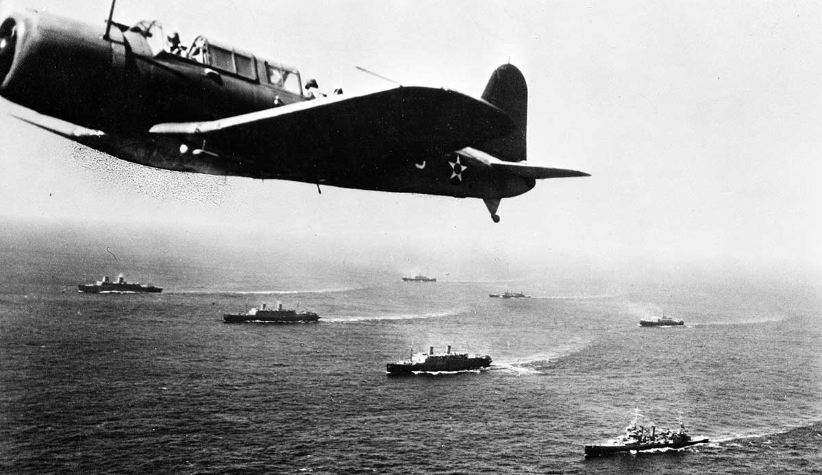 sb2u vindicator convoy
