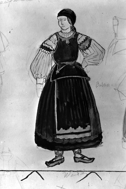 scandinavia woman traditional dress