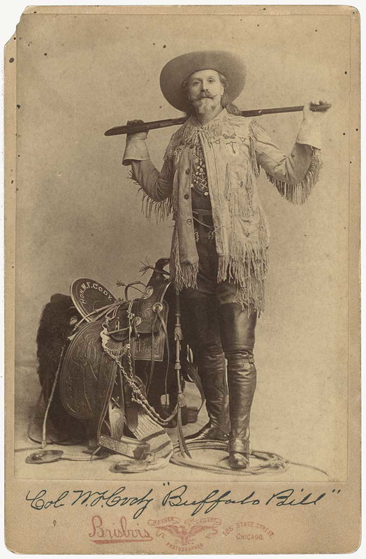 studio portrait buffalo bill