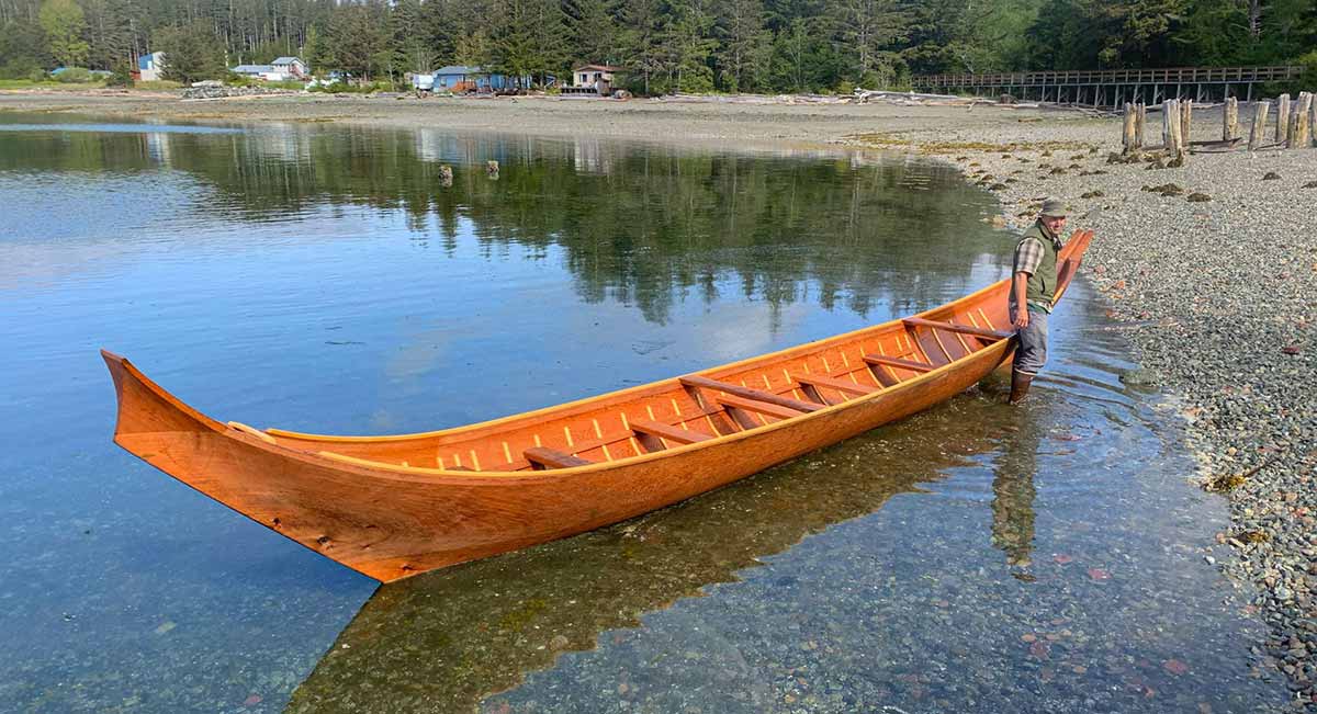 tlingit canoe replica