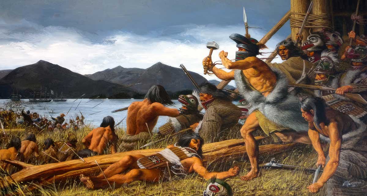 tlingit sitka battle