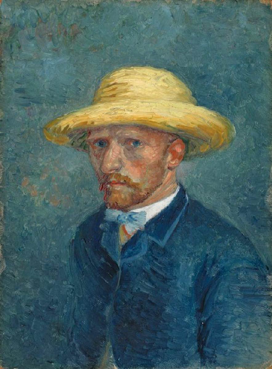 van gogh self portrait or portrait theo van gogh