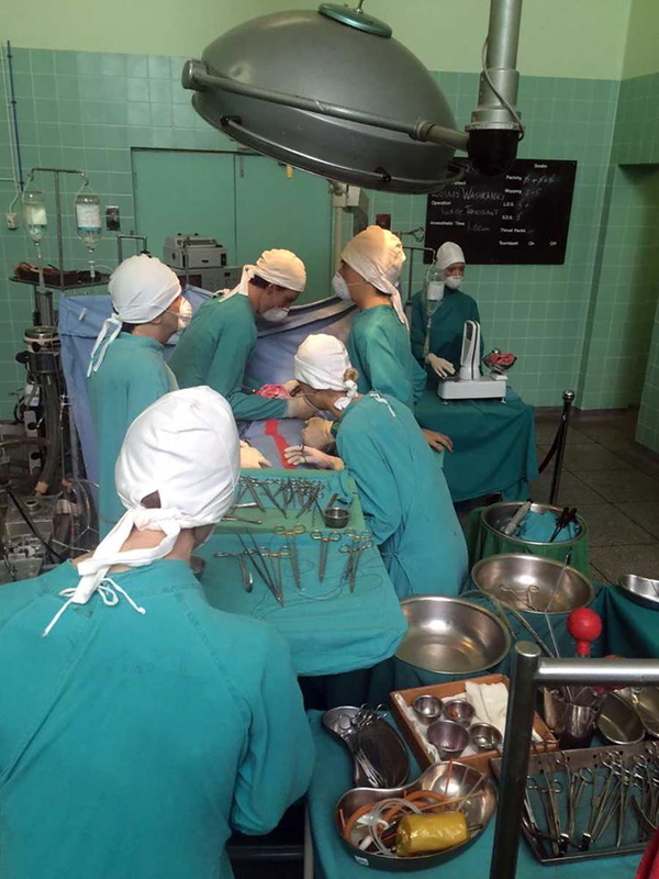 wax figures heart transplant
