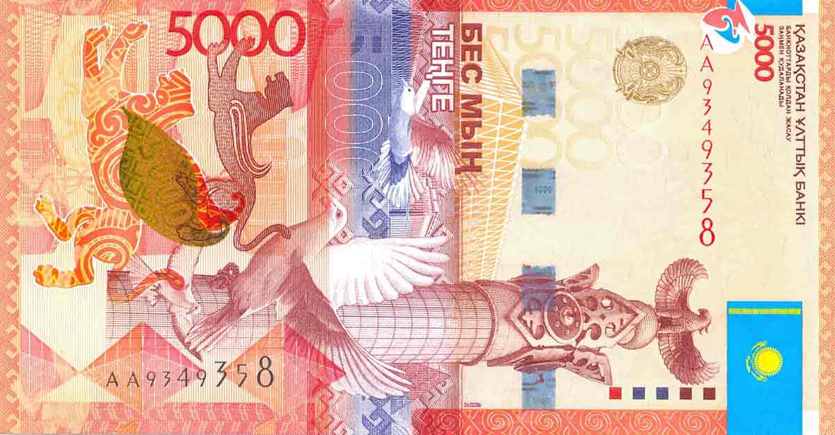 5000 tenge kazakhstan