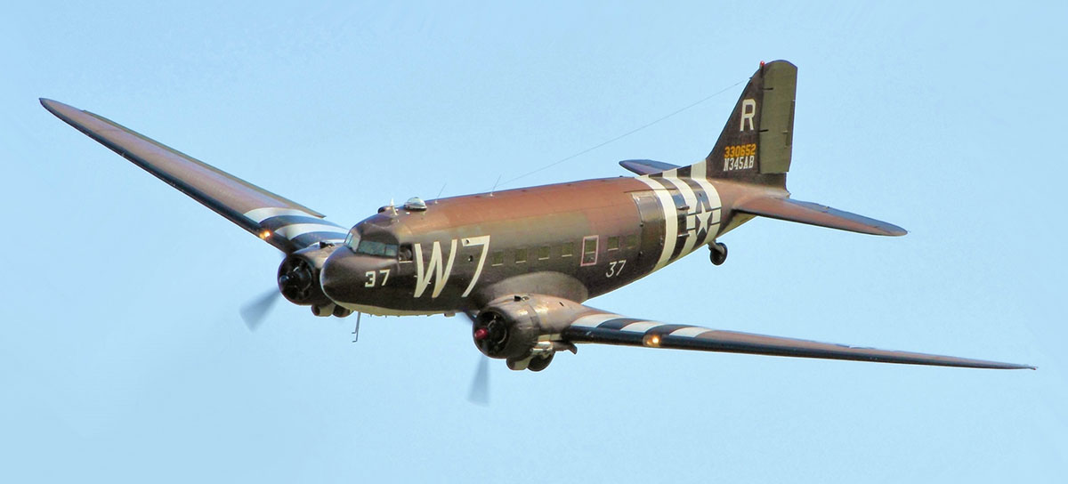 c 47 skytrain duxford d day show