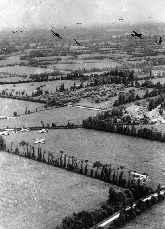 c 47s leave gliders normandy