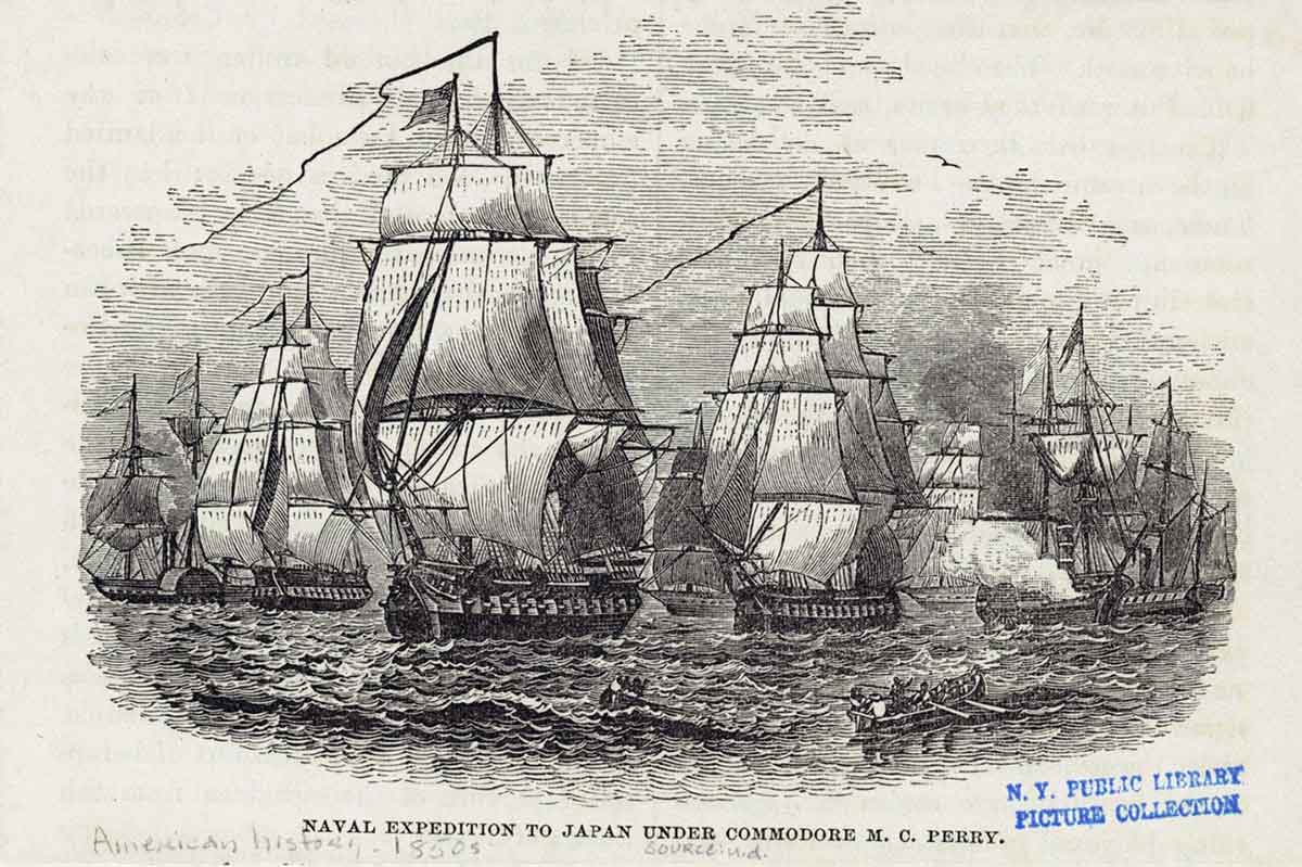 commodore matthew perry japan